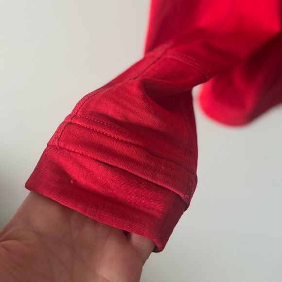 Patagonia Wind Shield Running Jacket, lipstick red, packable, reflective Medium - Picture 7 of 11